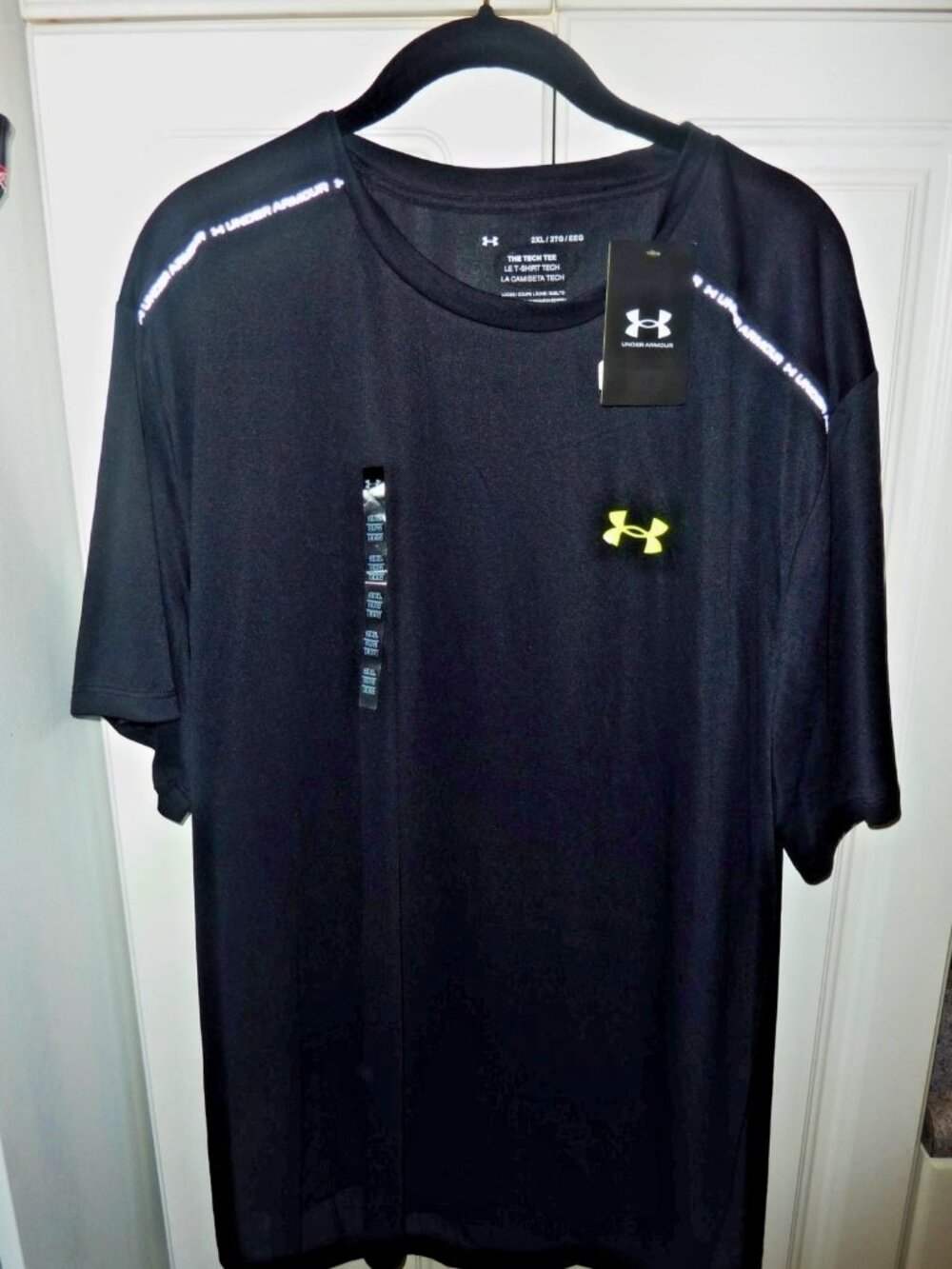 NWT Under Armour 1377971 Men's UA Tech Shirt Short Sleeve Athletic XXL 2X
